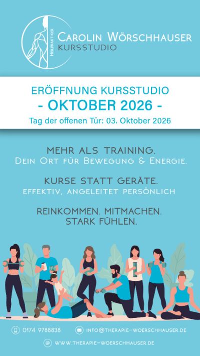 Eröffnung Kursstudio